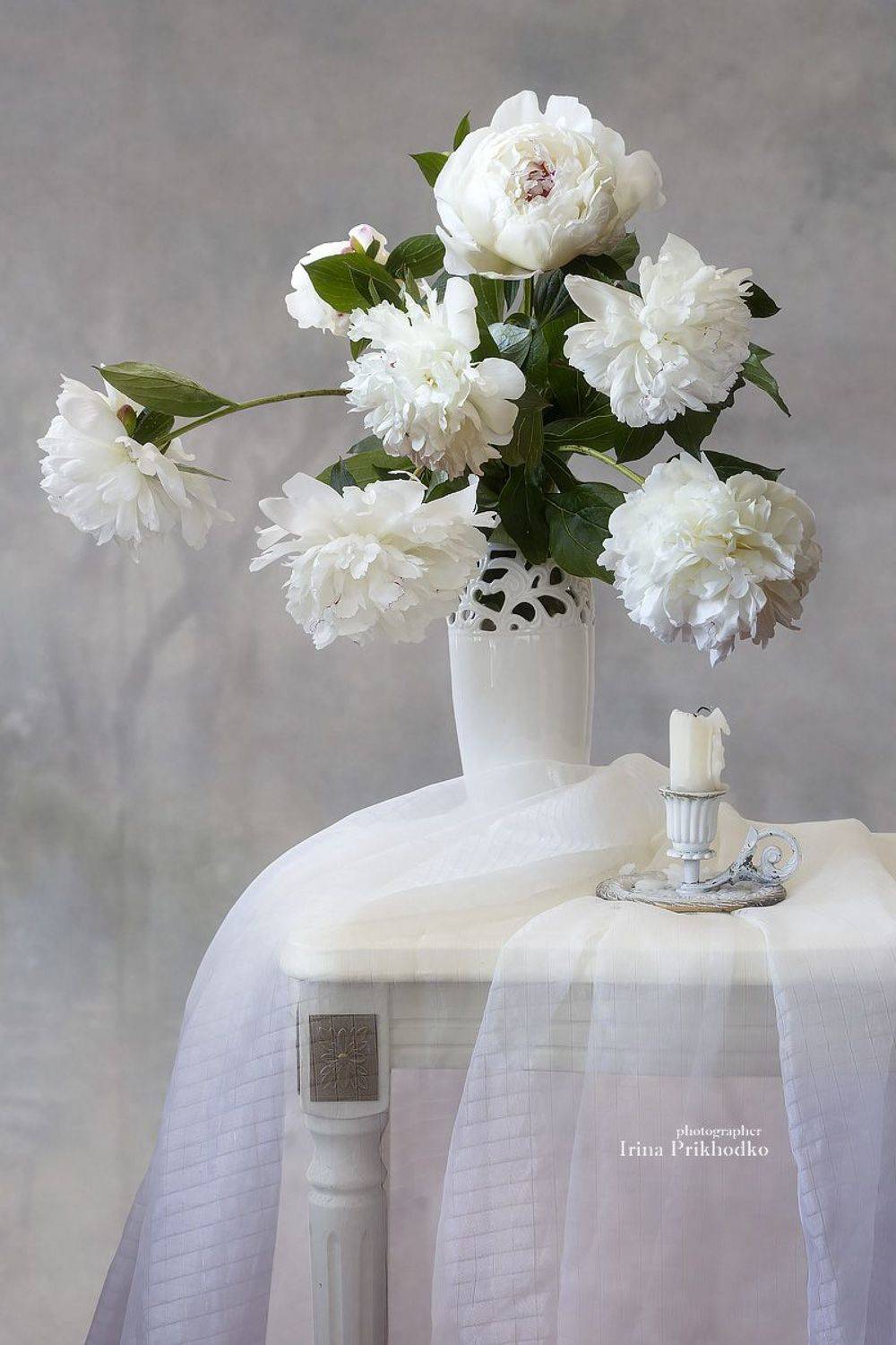 натюрморт, цветы, букеты, пионы, Приходько Ирина