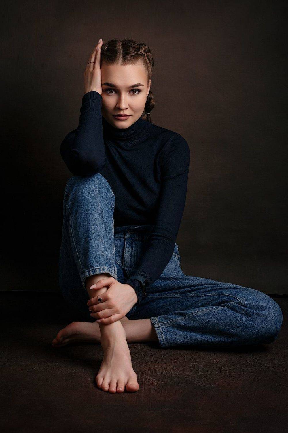 портрет девушка, Михаил Корнилов