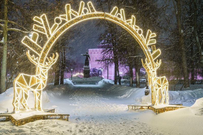 Зимний Минин фото превью