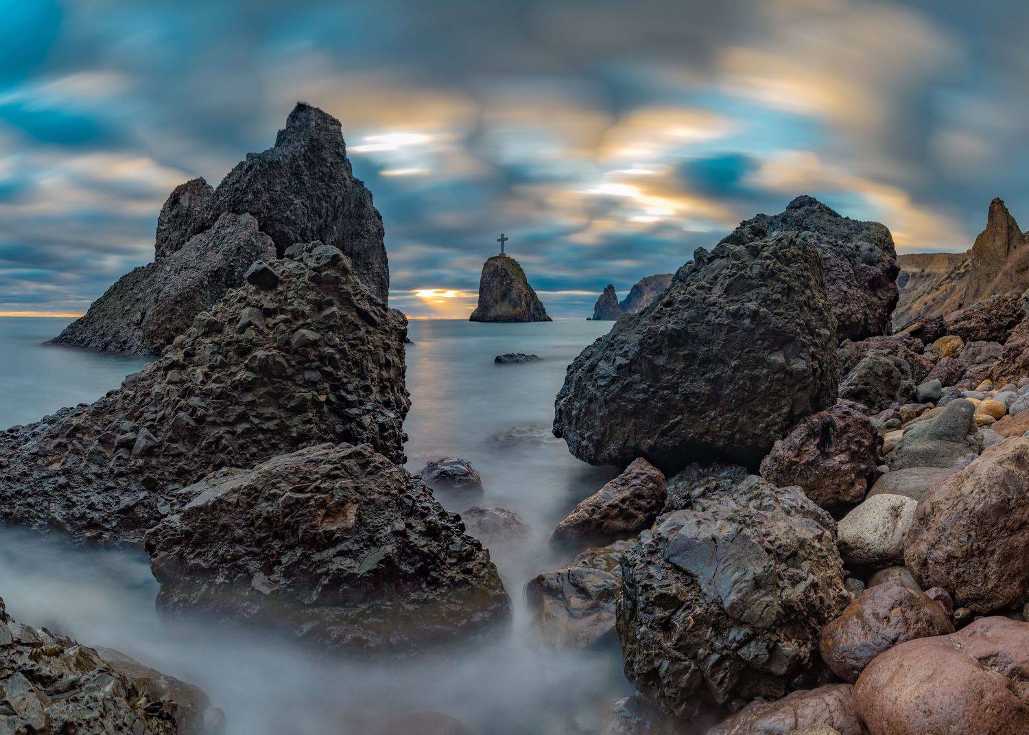 крым закат фиолент севастополь море, Tsybenko Kirill