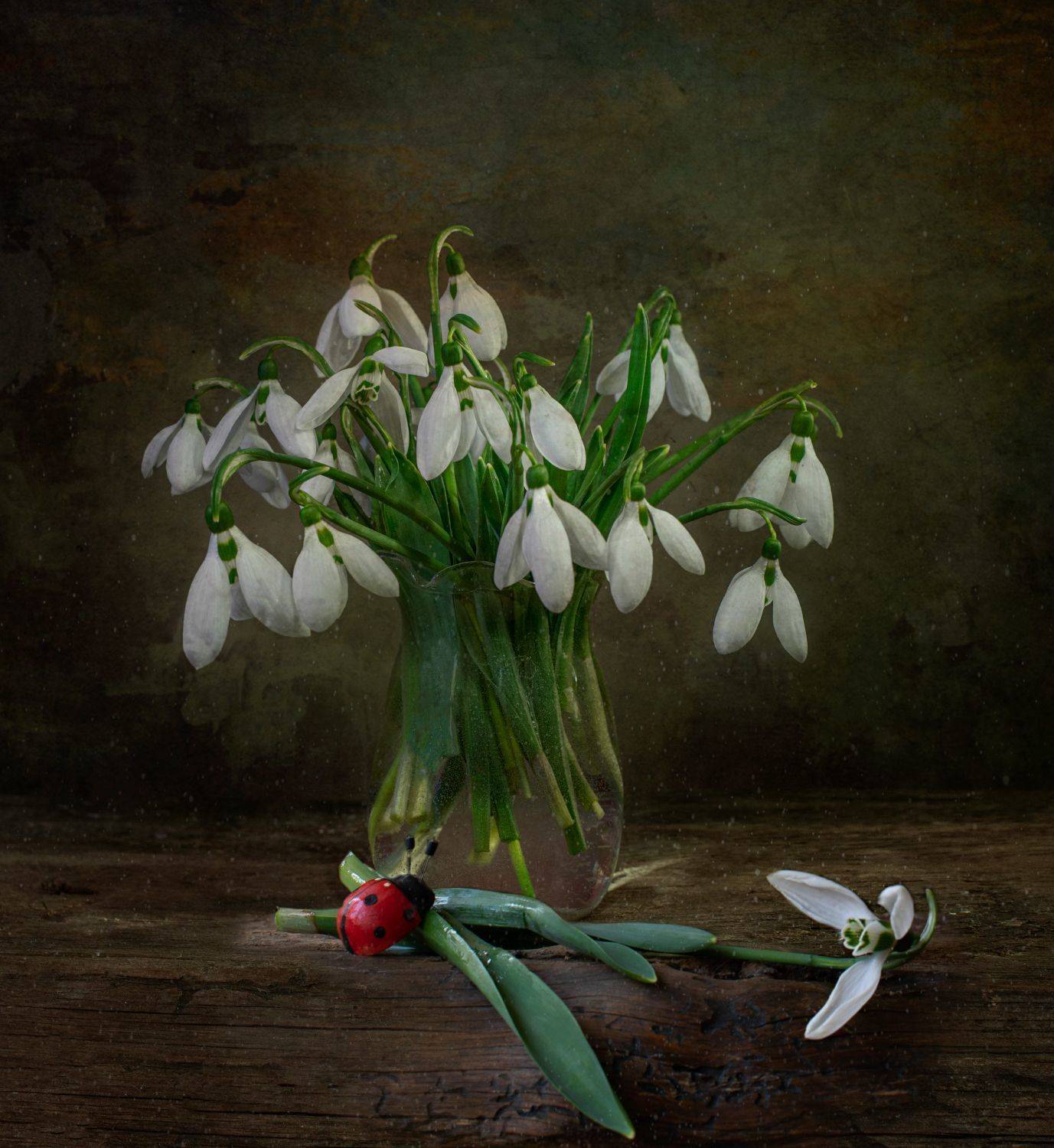 подснежники,натюрморт,весна, Елена Брежицкая