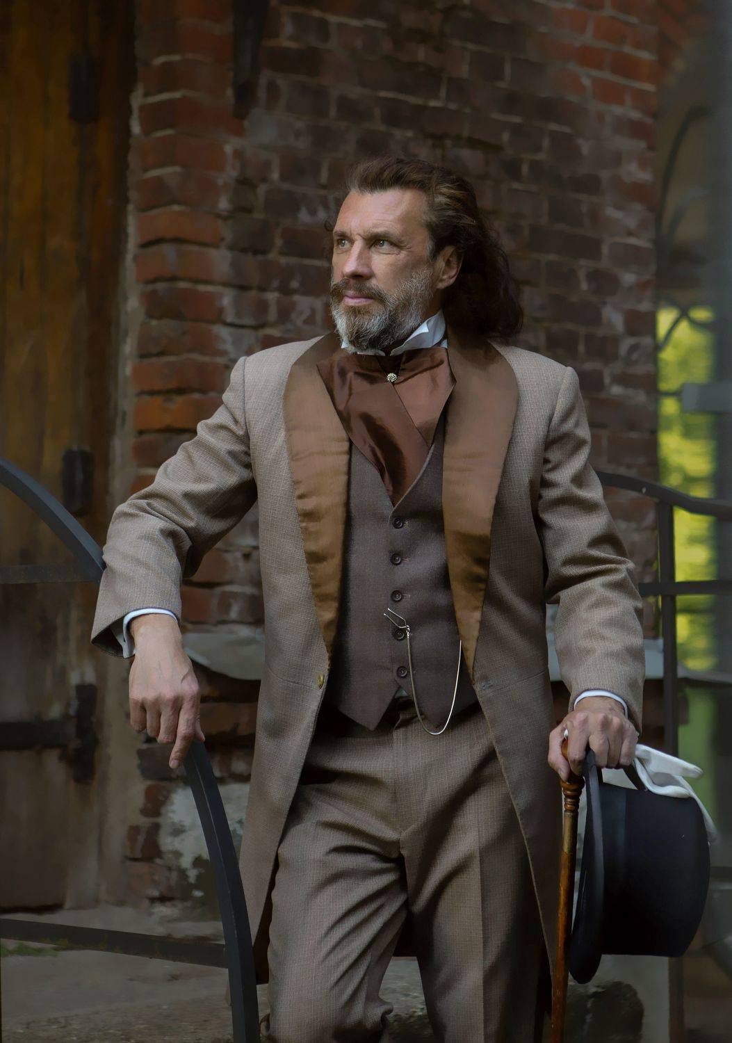 мужчина  шляпа трость книга история фотография прошлое островский книга кино, Татьяна Шепелева