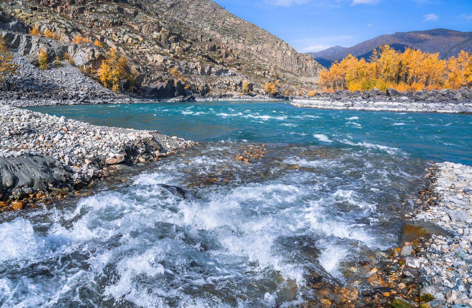 россия, горный алтай,осень, Андрей Поляков