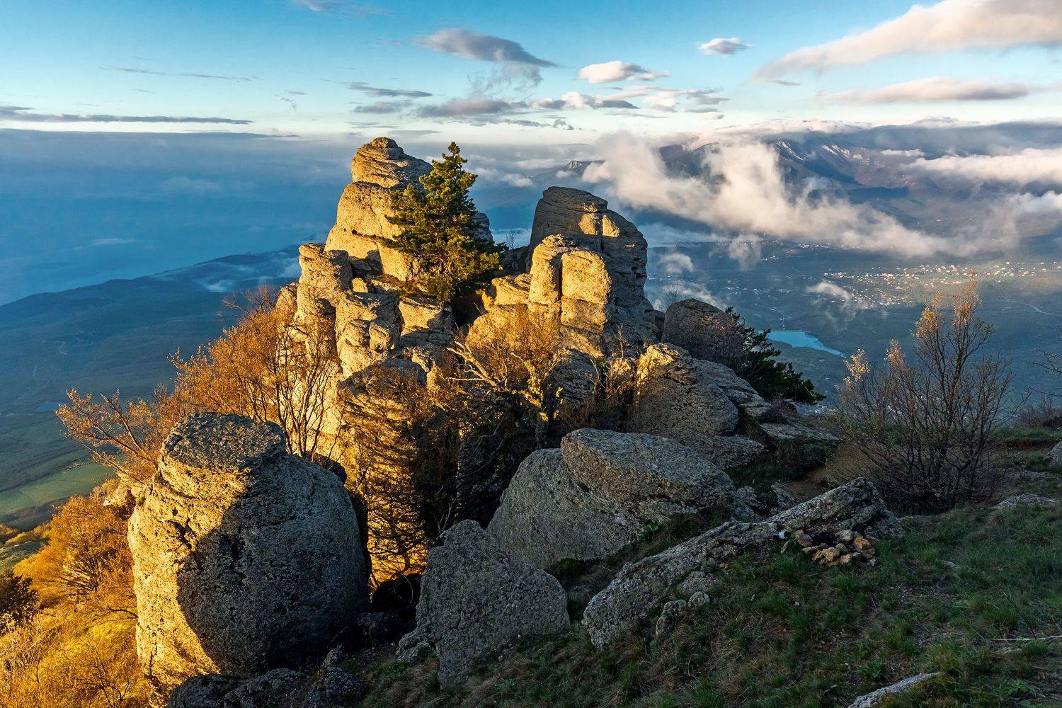 крым, демерджи, аленга, чомачай, рассвет, туман, Тильпунов Михаил