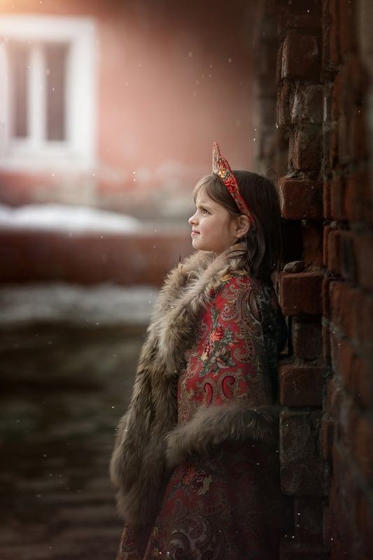 Девочка в кокошнике фото превью
