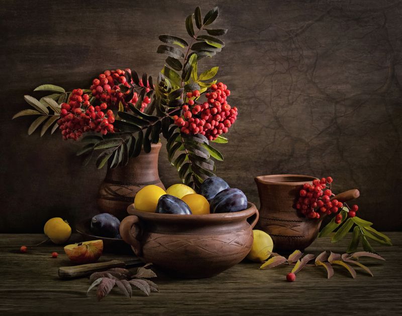 С рябиной фото превью