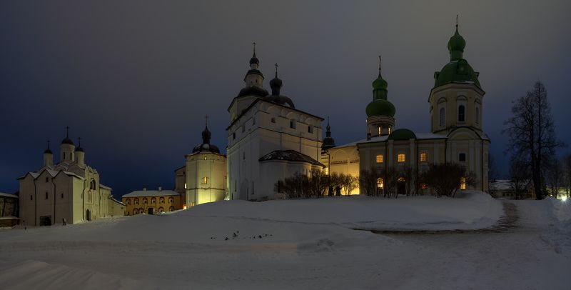 кирилло-белозерский, монастырь Вечер в монастыре 2 фото превью