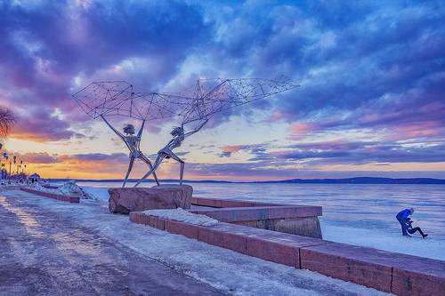 Петрозаводск, набережная Онежского озера