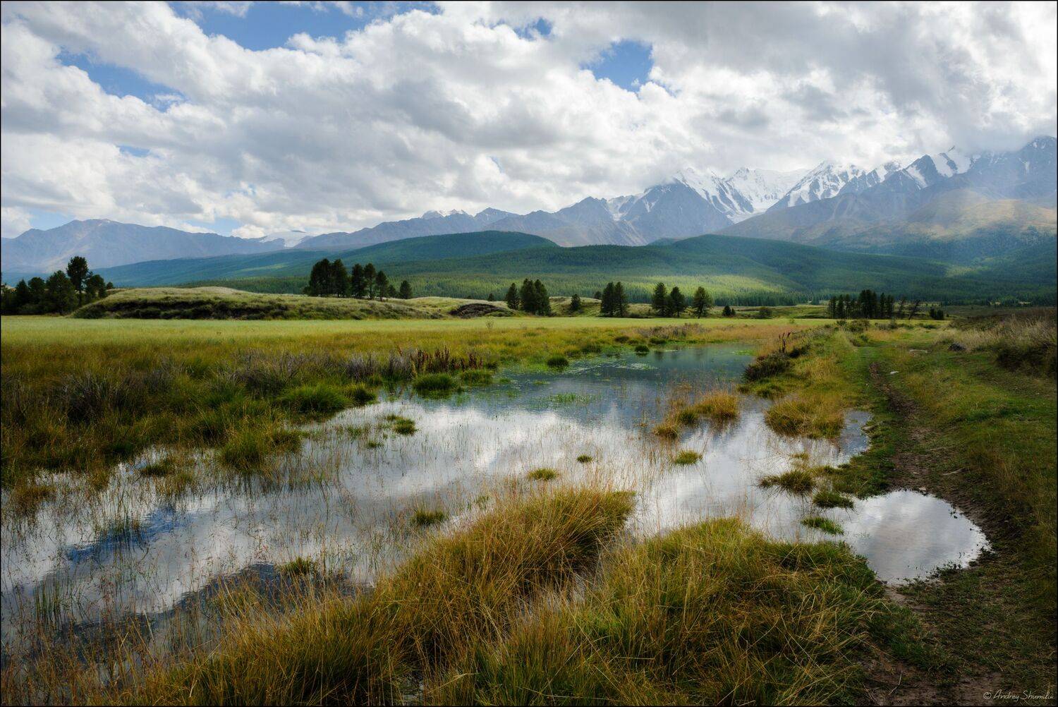 горный алтай, горы, озеро, джангысколь, северо-чуйский, Андрей Шумилин