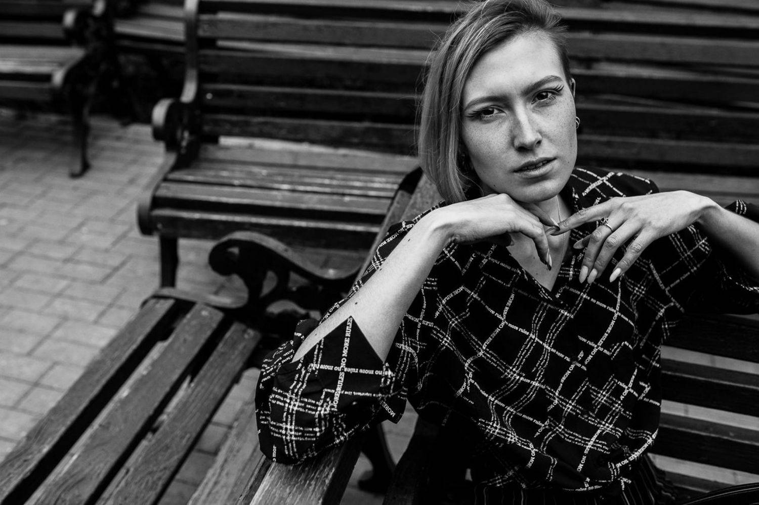 portait b&w, Михаил Землянов