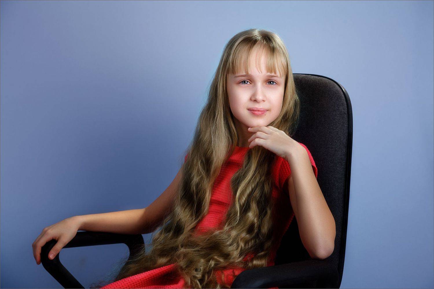 портрет, девочка, студия, александр никитинский, Никитинский Александр