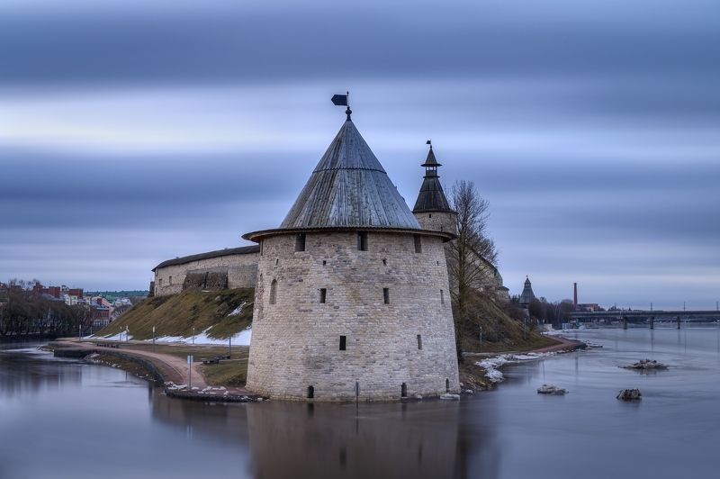 псков, пейзаж, Весна... фото превью