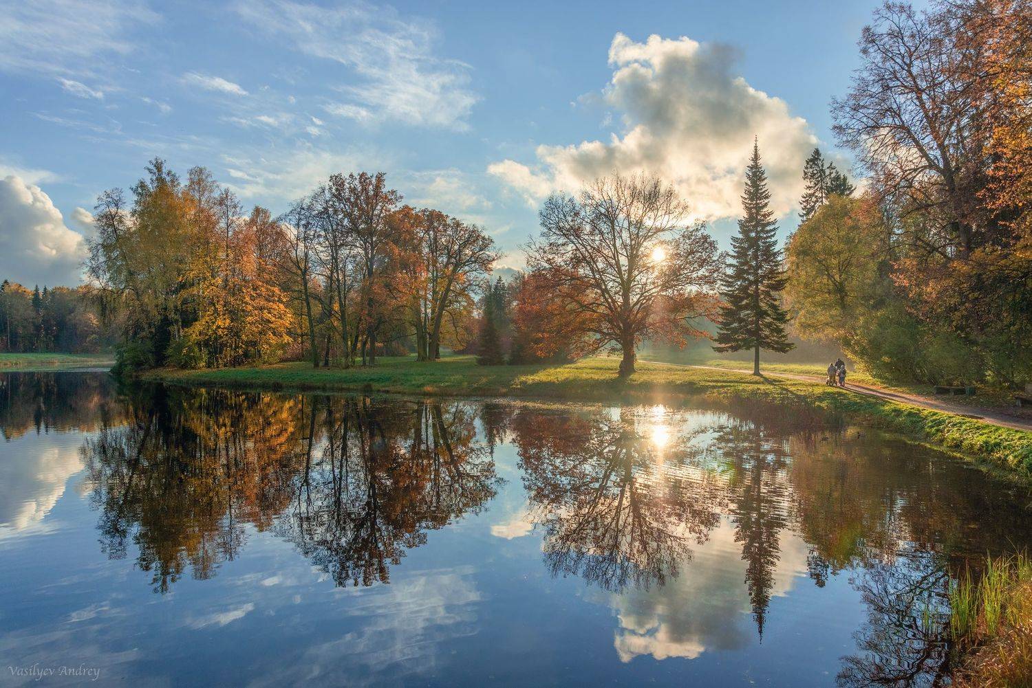 павловский парк, осень, вечер, Vasilyev Andrey