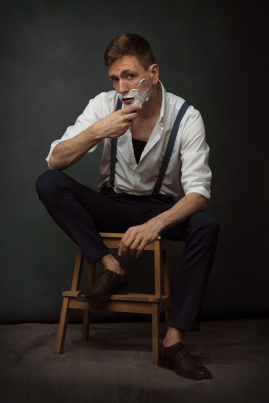 Утро молодого человека фото превью