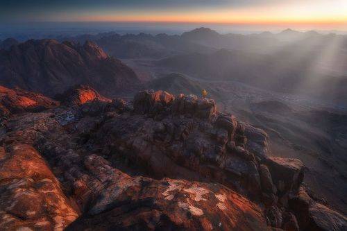 В лучах рассвета