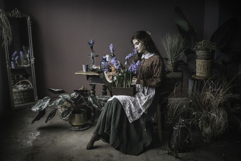 Цветочница фото превью