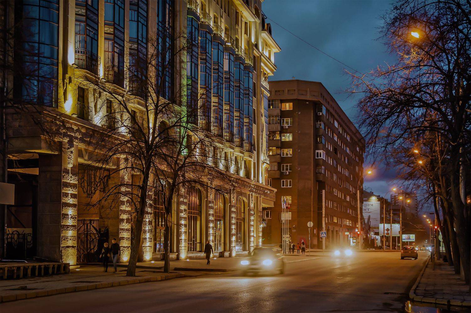 новосибирск. весна. вечерняя прогулка в центре, Бирюков Вячеслав