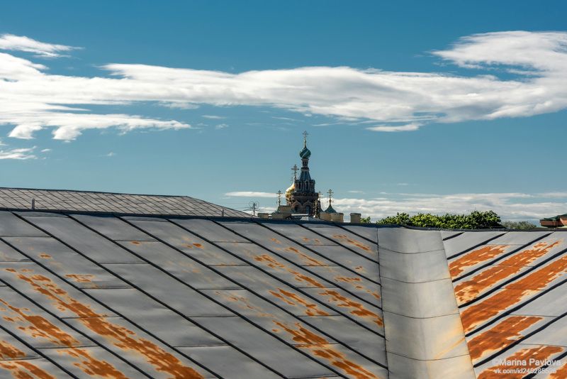 город, архитектура, санкт-петербург, непарадный петербург, купола и крыши, nikon Купола и крыши. Городские контрасты фото превью