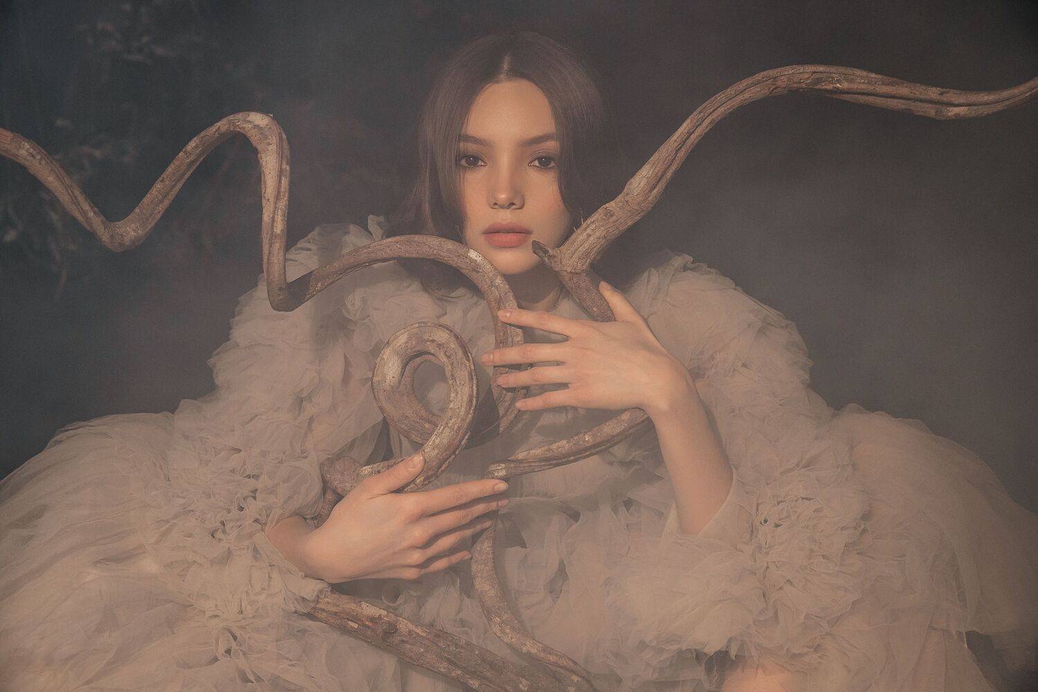 женский портрет, студийная фотосессия, Элина Ларченкова