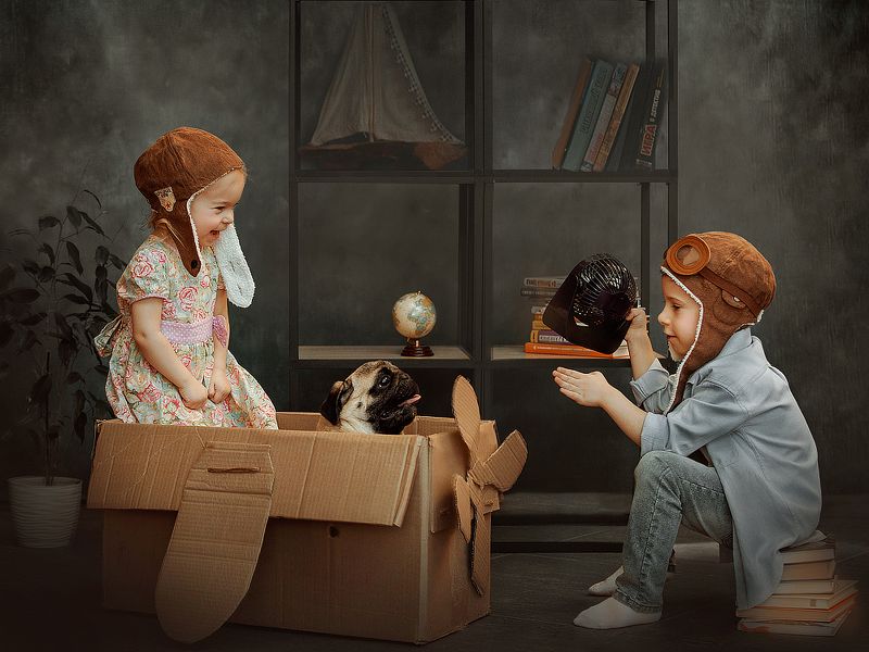 дети, Полетели фото превью