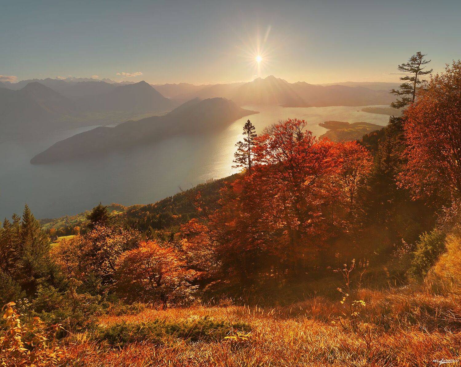 swiss,швейцария,осень,rigi, Николай Матвеев