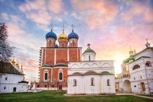 Успенский и Архангельский собор в Рязанском Кремле
