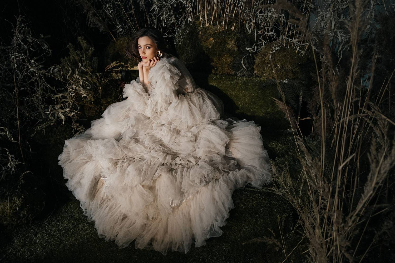 женский портрет, студийная фотосессия, Элина Ларченкова