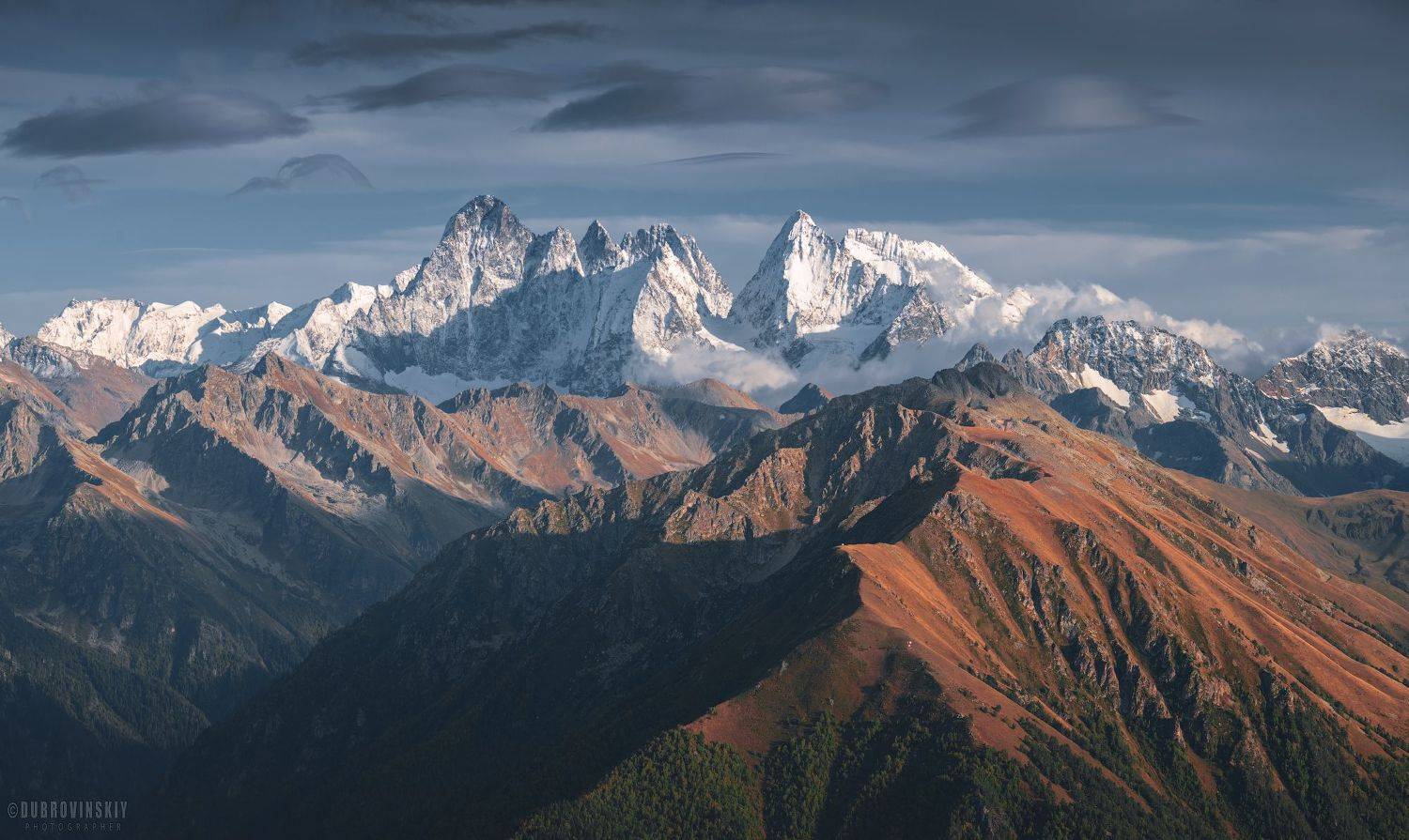 горы, архыз, карачаево-черкесия, кавказ, осень, Дубровинский Михаил