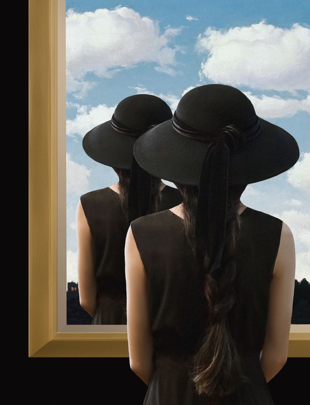 Магриттация фото превью