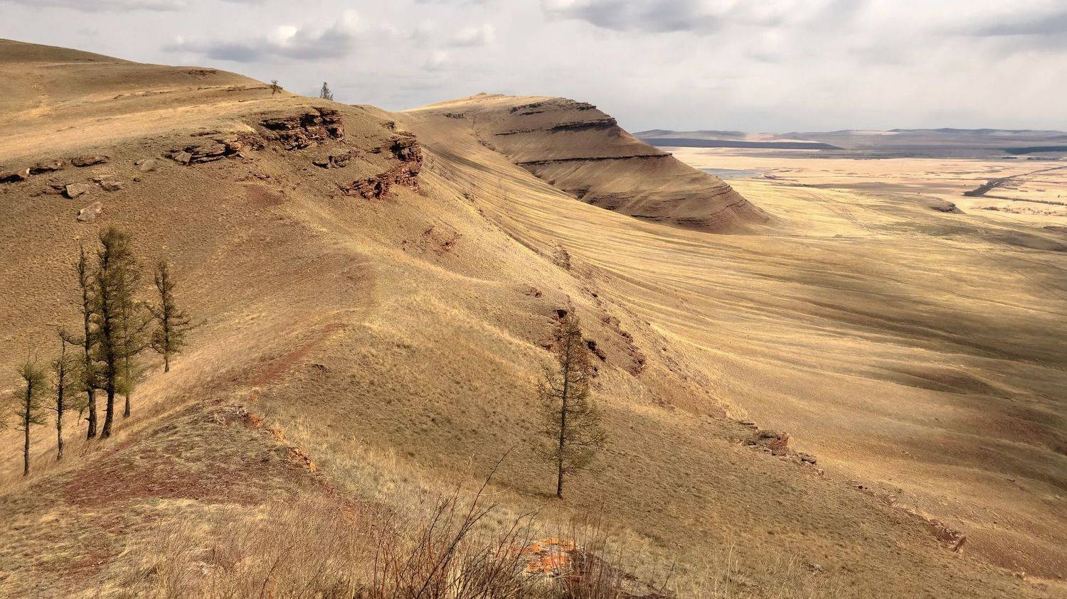 хакасия, весна, сопки, отложения, Фомина Марина