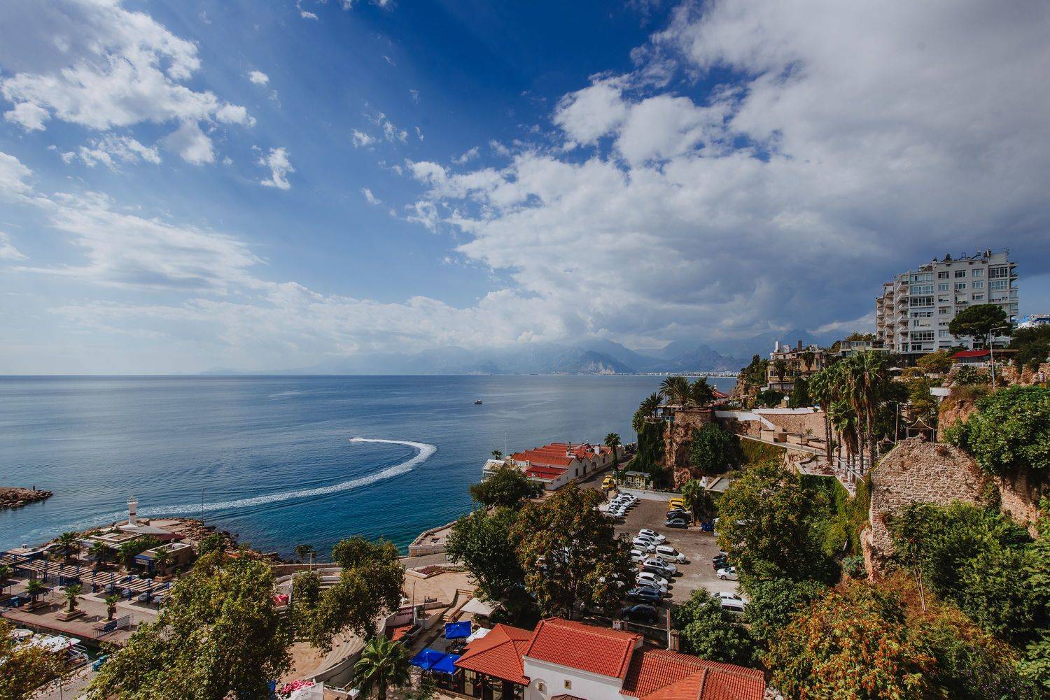 пейзаж, путешествия, море, Турция, Анталья, небо, Martyshkin Alexey