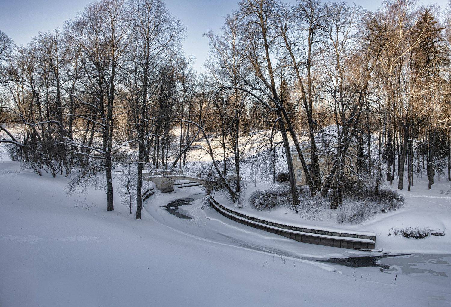 павловский парк,река славянка,мост кентавров,холодная баня, Смыков Александр(OmRam)