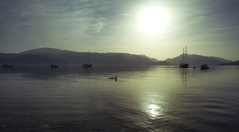Утро на Эгейском море фото превью
