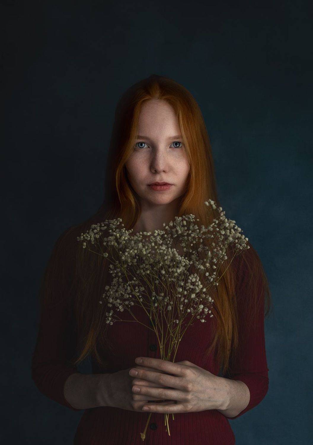 девушка, портрет, шатенка, Александр Чазов