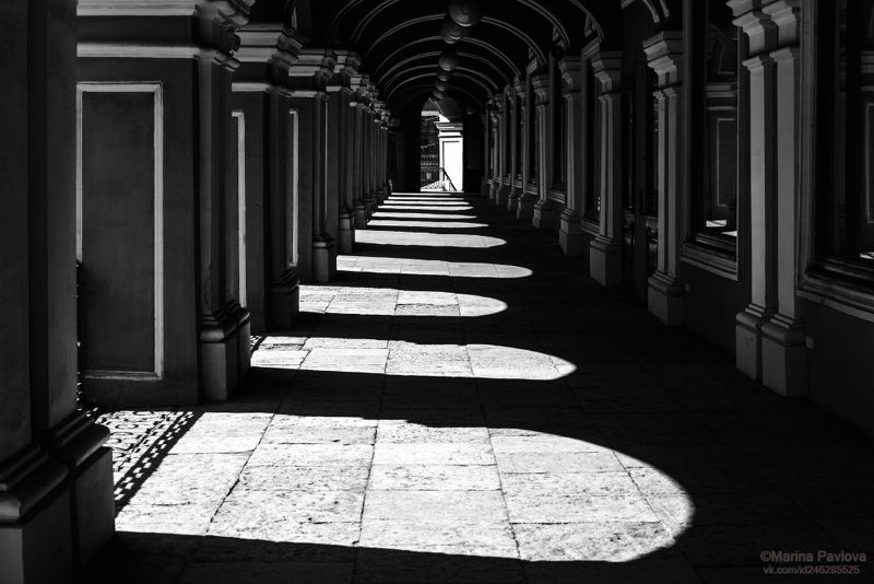 Чёрно - белый ритм Петербурга фото превью