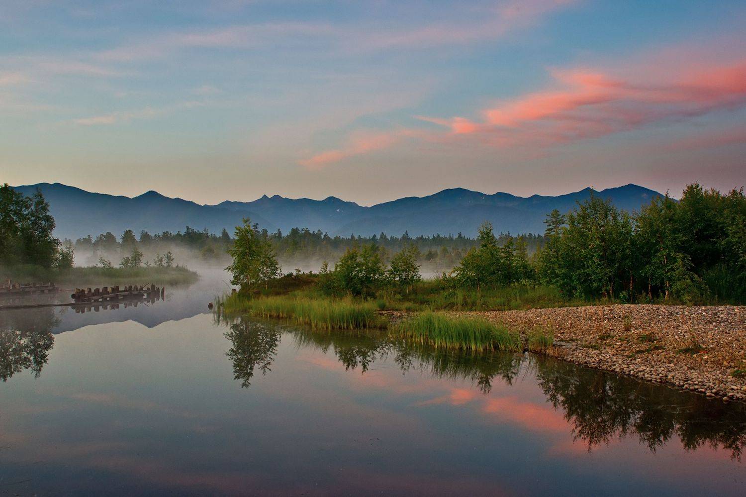 хамар-дабан, горы, рассвет, осиновка, Тильпунов Михаил