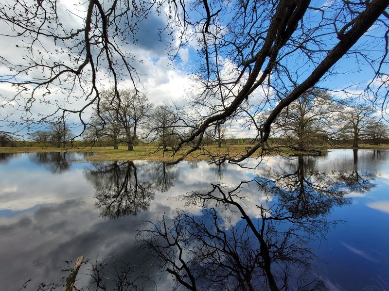 Весенние разливы фото превью