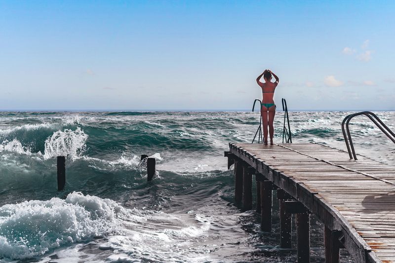 Купальщица фото превью