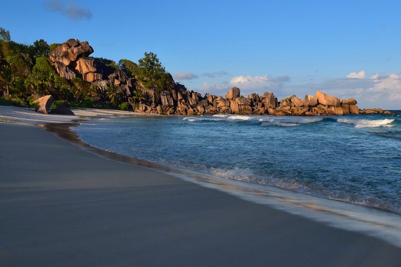 пейзаж, природа, путешествие, сейшельские острова Пролетая над осколками континента фото превью