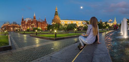 Сэлфи в Москве