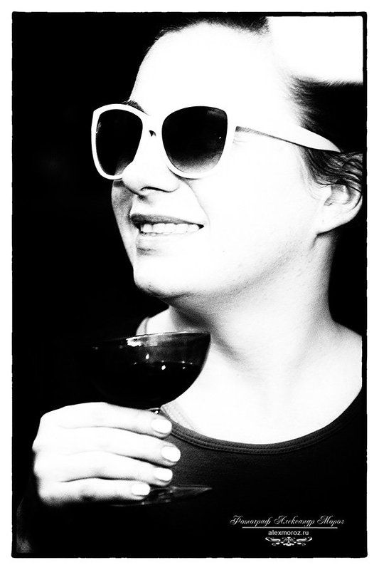 Жанровый портрет, Портрет девушки, Чб  фото превью