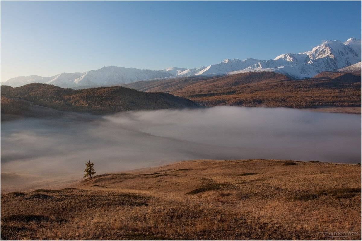 джангысколь алтай курай куркурек северо-чуйский скала ледник снег гора озеро джангысколь горное осень золотая, Кутыгин Эдуард