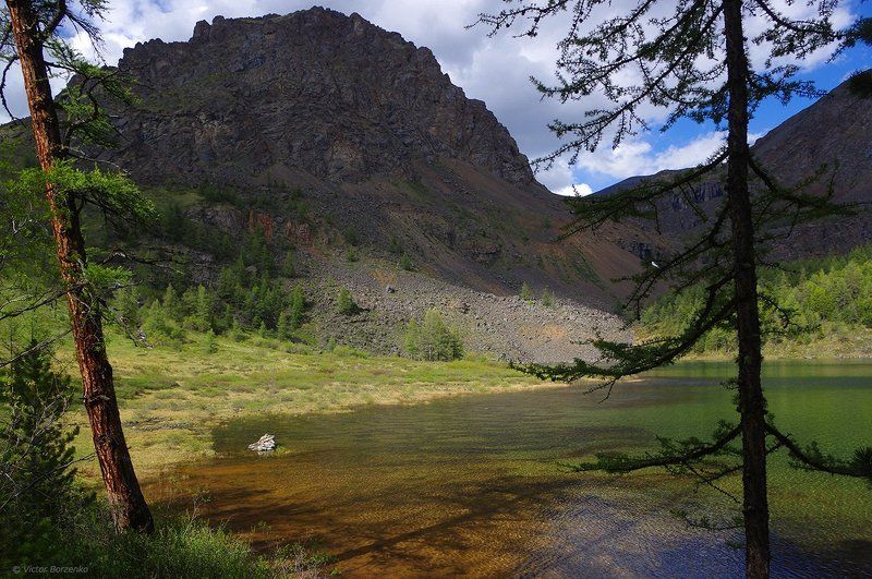 Алтай, Куюктанар, Озеро Куюктанар. Второе озеро. фото превью