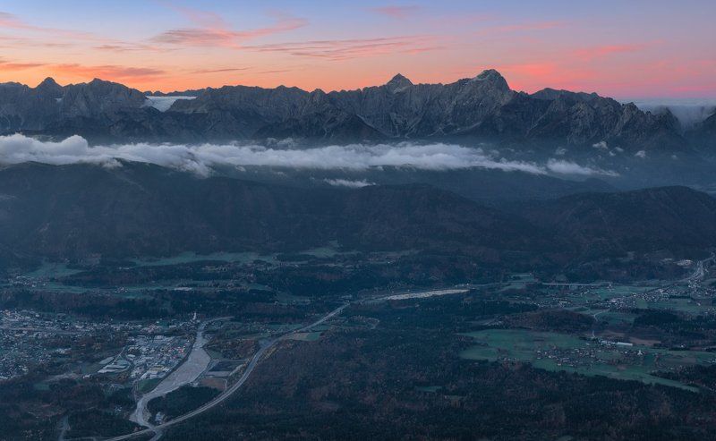 Каринтия. Вид на Мангарт фото превью