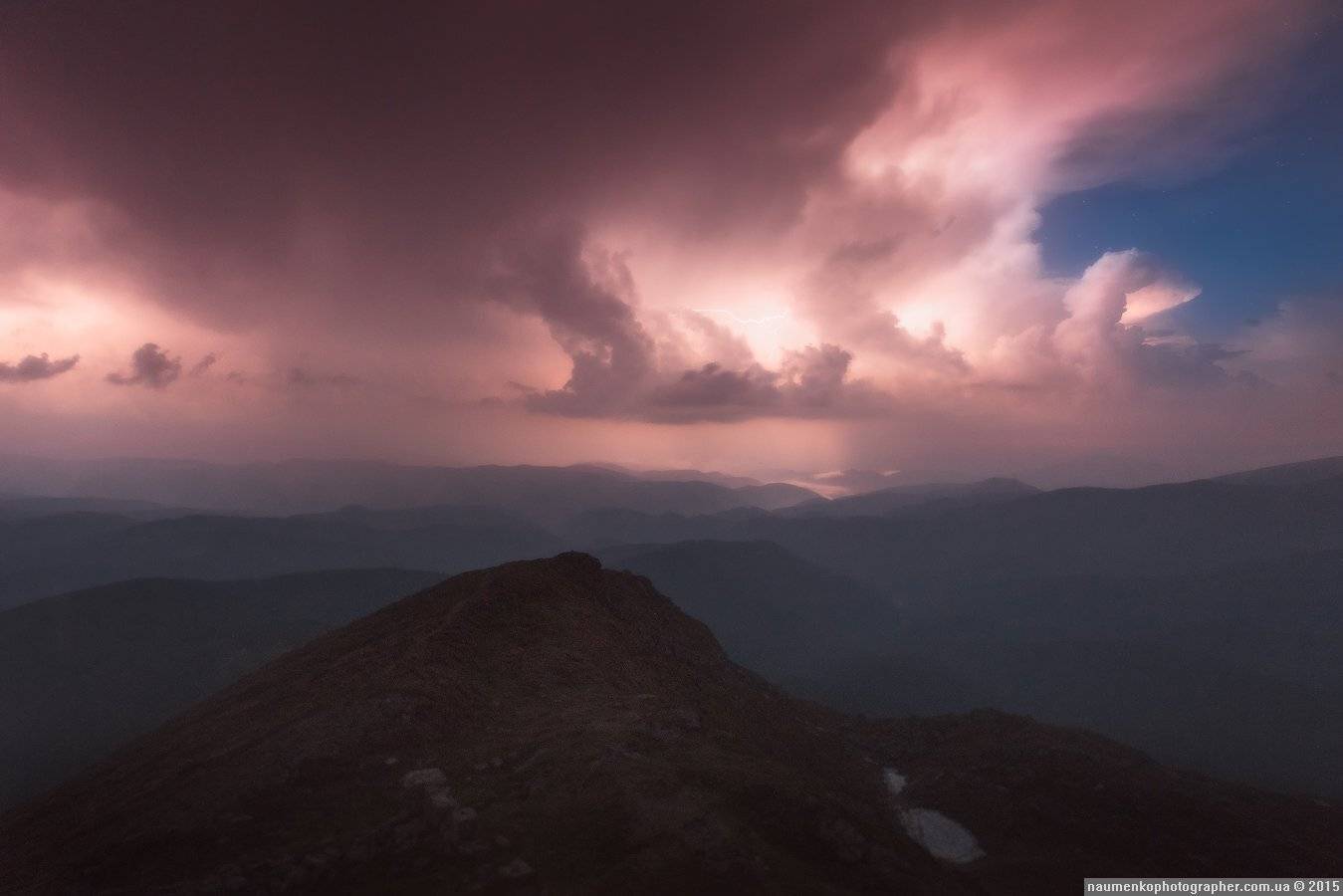 A7r, Sony, Горы, Гром, Карпаты, Молния, Пейзаж, Попиван, Александр Науменко