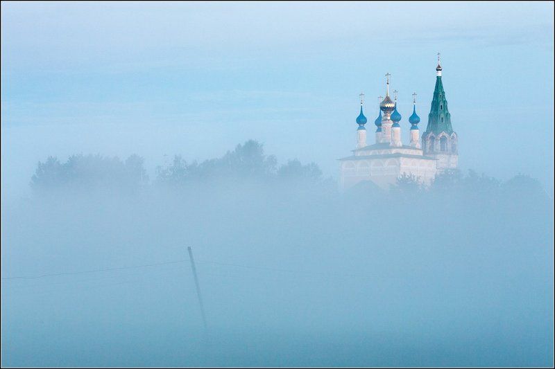 Про падающие столбы в тумане фото превью