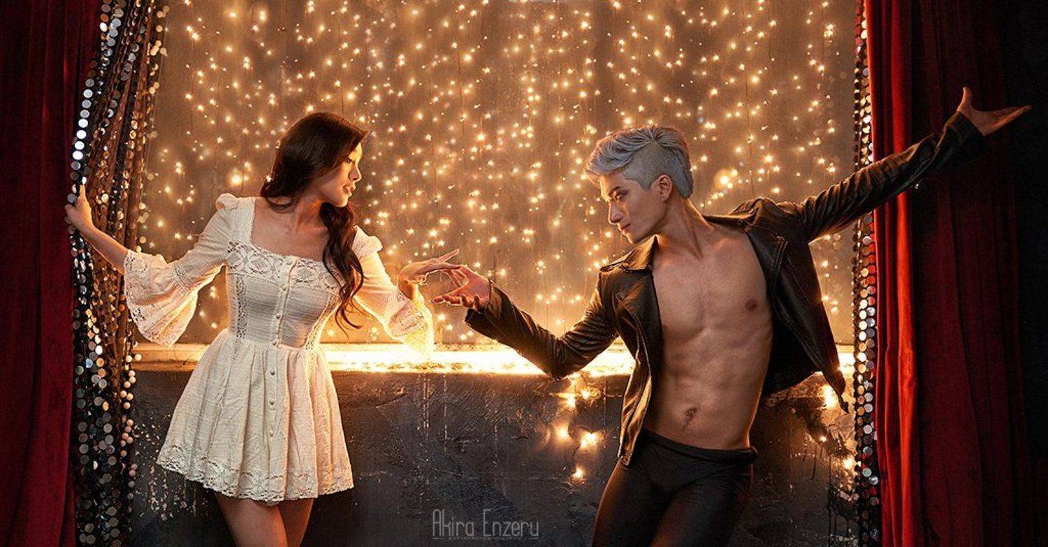 ballet, ballerina, dance, temptation, portrait, fantasy, Enzeru Akira