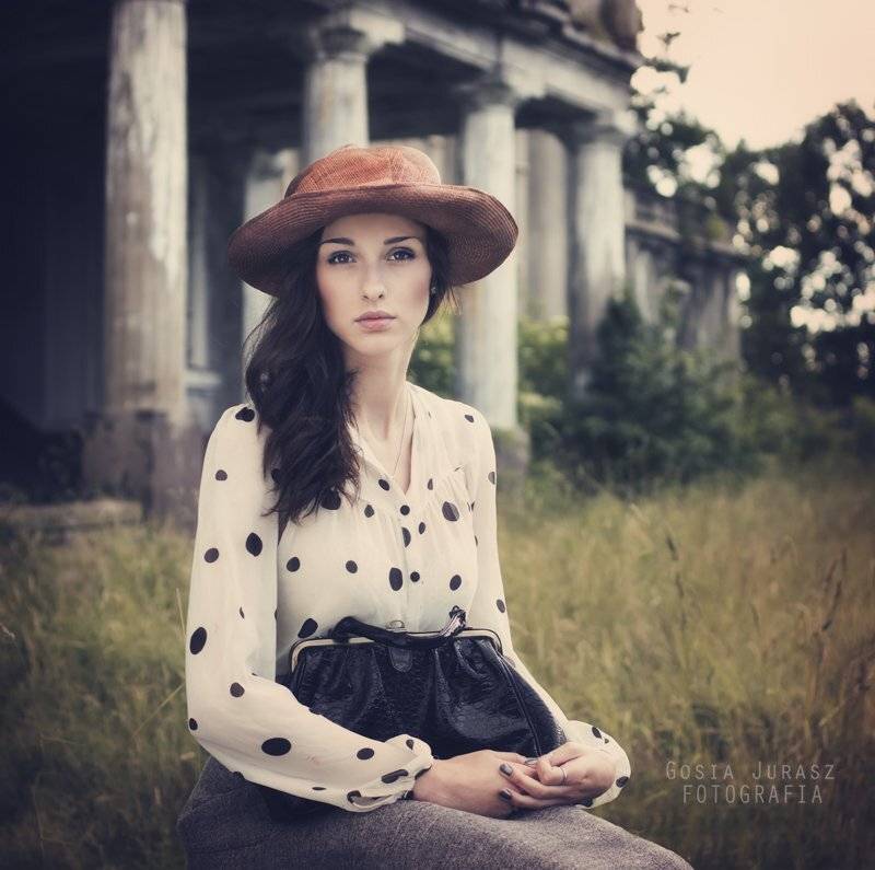 woman portrait beautiful, Gosia Jurasz