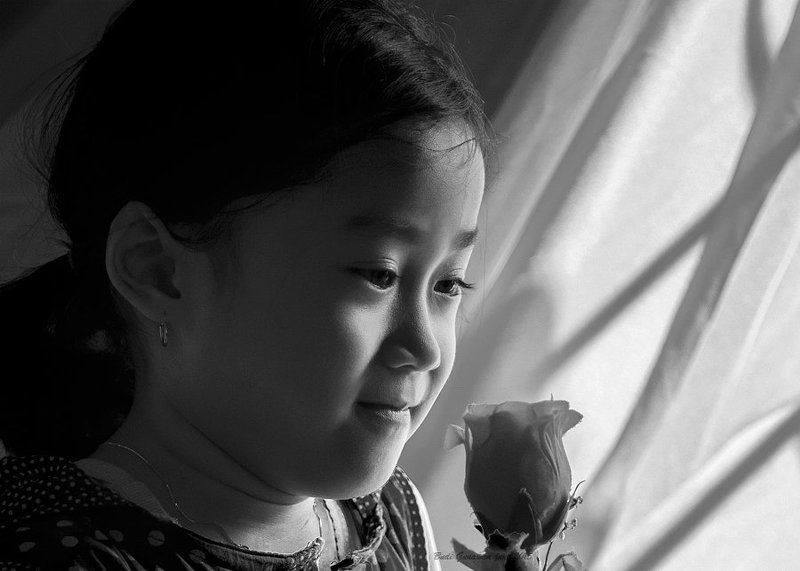 Kareen, B&W, Portrait Kareen A Little Angel фото превью