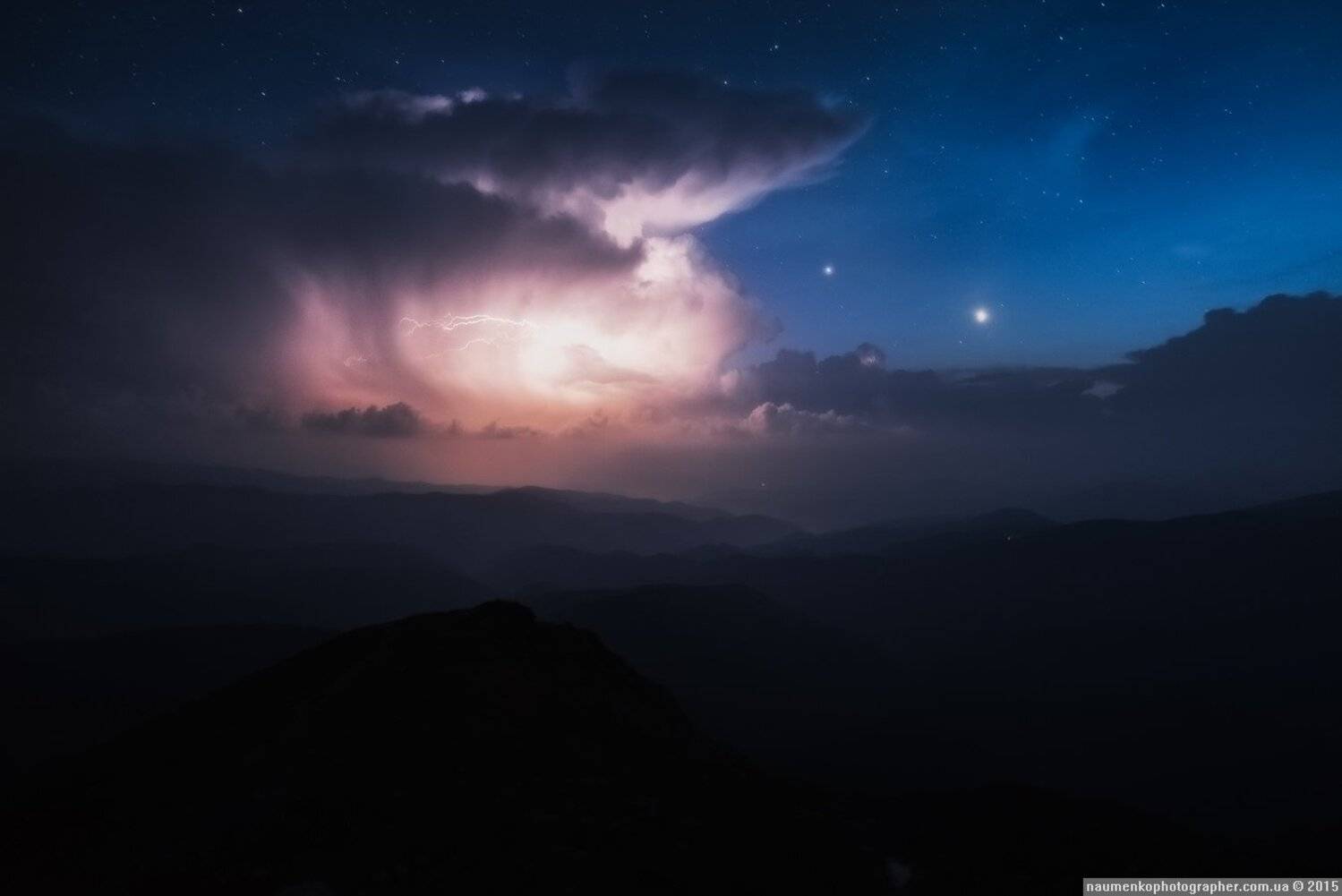 Горы, Гром, Карпаты, Молния, Попиван, Украина, Черногорский, Александр Науменко